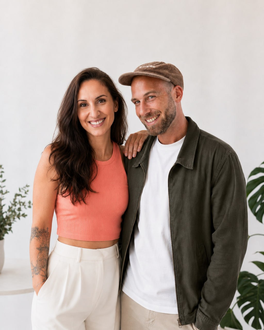 Portrait de Eva et Jo