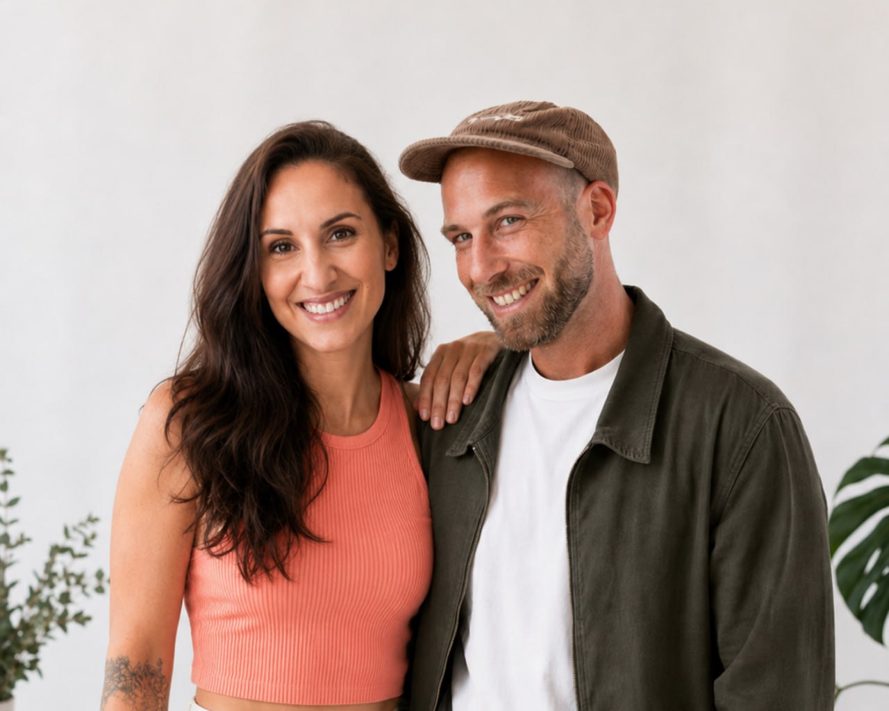 Portrait de Eva et Jo